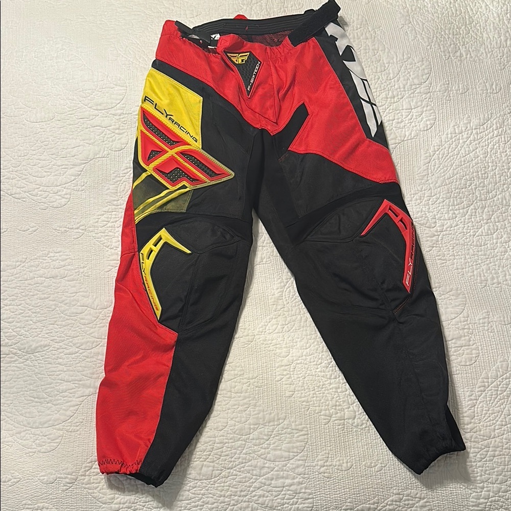 Fly Racing Red F-16 Pants